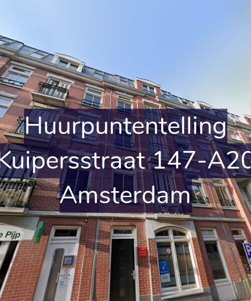 Foto gevel Huurpuntentelling voor Kuipersstraat 147-A20, Amsterdam