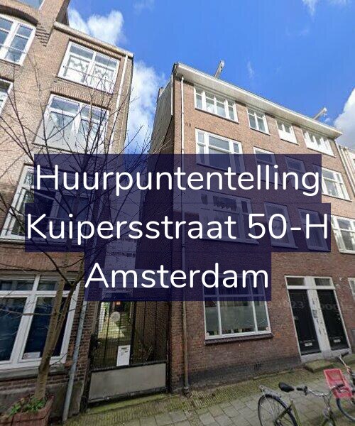 Foto gevel Huurpuntentelling voor Kuipersstraat 50-H, Amsterdam