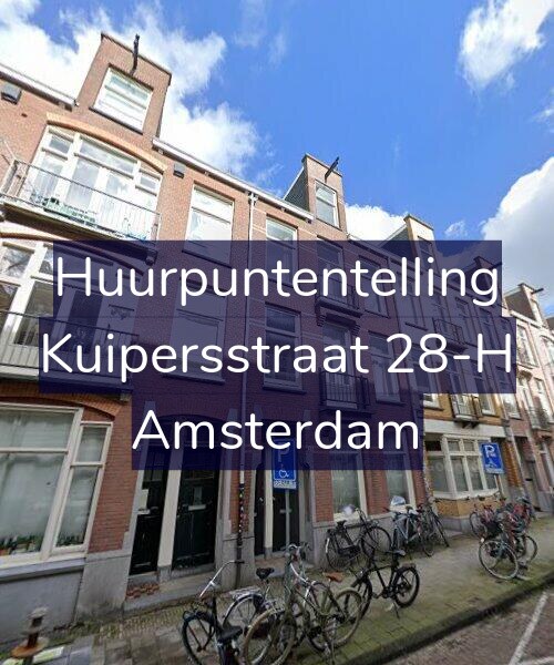 Foto gevel Huurpuntentelling voor Kuipersstraat 28-H, Amsterdam