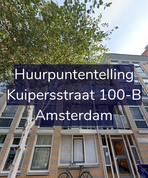 Foto gevel Huurpuntentelling voor Kuipersstraat 100-B, Amsterdam