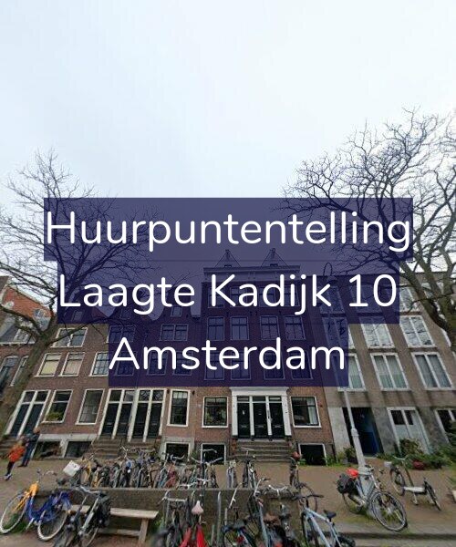 Foto gevel Huurpuntentelling voor Laagte Kadijk 10, Amsterdam
