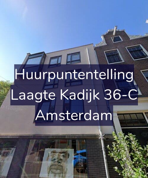 Foto gevel Huurpuntentelling voor Laagte Kadijk 36-C, Amsterdam