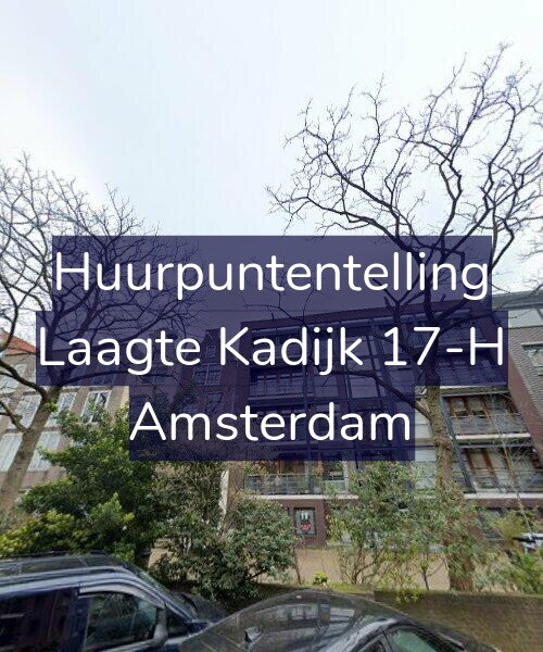 Foto gevel Huurpuntentelling voor Laagte Kadijk 17-H, Amsterdam