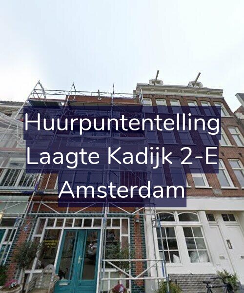 Foto gevel Huurpuntentelling voor Laagte Kadijk 2-E, Amsterdam