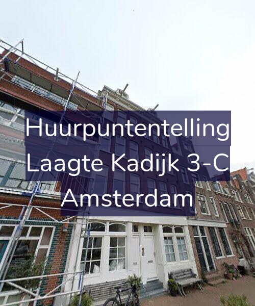 Foto gevel Huurpuntentelling voor Laagte Kadijk 3-C, Amsterdam