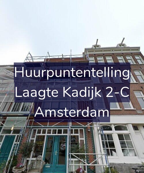 Foto gevel Huurpuntentelling voor Laagte Kadijk 2-C, Amsterdam