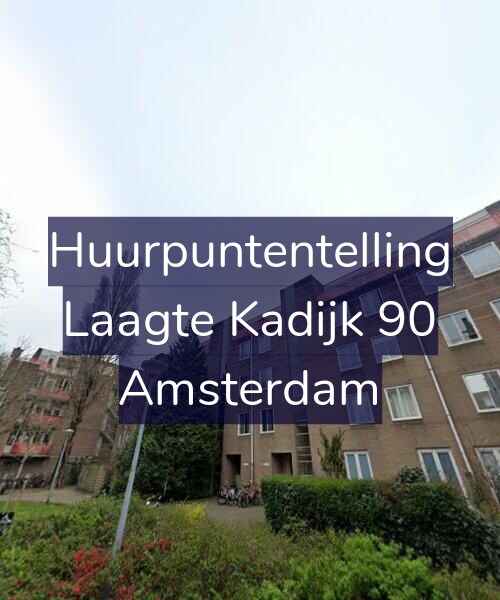 Foto gevel Huurpuntentelling voor Laagte Kadijk 90, Amsterdam