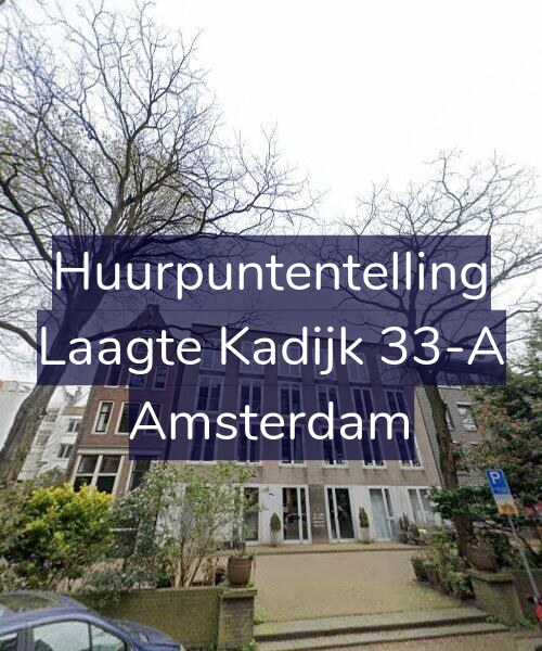 Foto gevel Huurpuntentelling voor Laagte Kadijk 33-A, Amsterdam