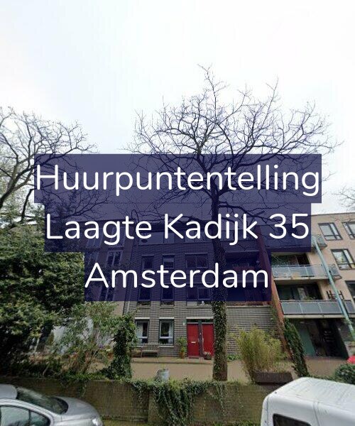 Foto gevel Huurpuntentelling voor Laagte Kadijk 35, Amsterdam