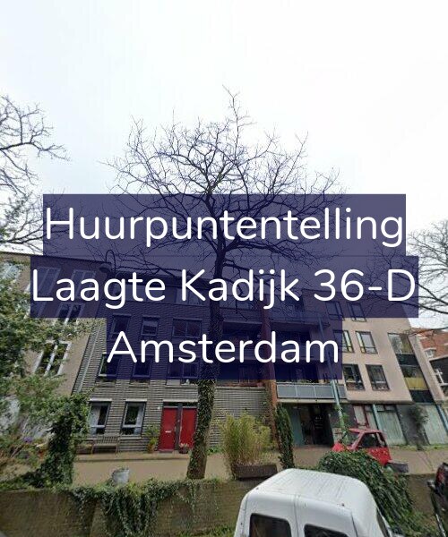 Foto gevel Huurpuntentelling voor Laagte Kadijk 36-D, Amsterdam