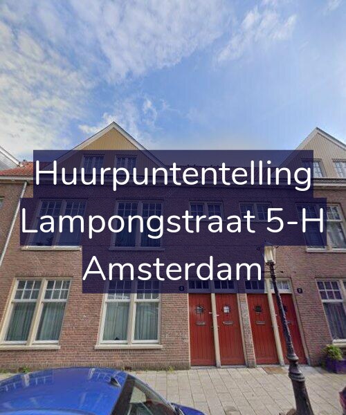 Foto gevel Huurpuntentelling voor Lampongstraat 5-H, Amsterdam