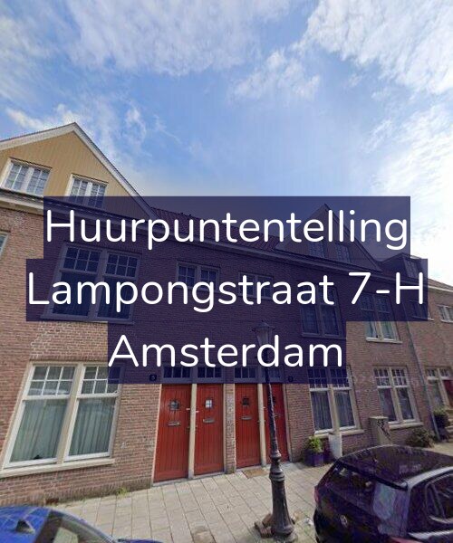 Foto gevel Huurpuntentelling voor Lampongstraat 7-H, Amsterdam