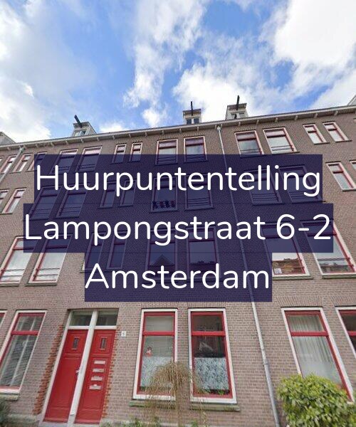 Foto gevel Huurpuntentelling voor Lampongstraat 6-2, Amsterdam
