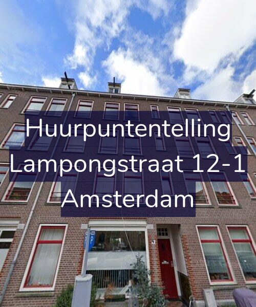 Foto gevel Huurpuntentelling voor Lampongstraat 12-1, Amsterdam