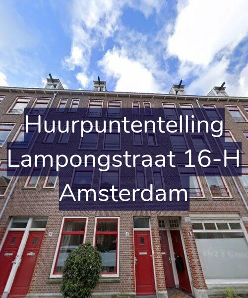 Foto gevel Huurpuntentelling voor Lampongstraat 16-H, Amsterdam