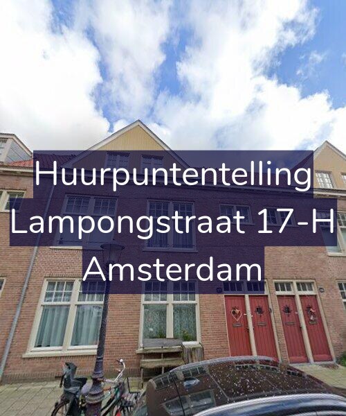 Foto gevel Huurpuntentelling voor Lampongstraat 17-H, Amsterdam