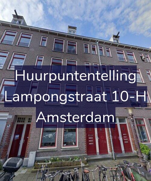 Foto gevel Huurpuntentelling voor Lampongstraat 10-H, Amsterdam