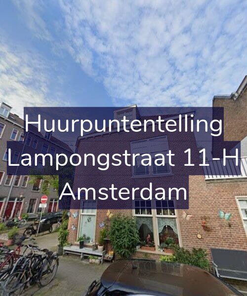 Foto gevel Huurpuntentelling voor Lampongstraat 11-H, Amsterdam