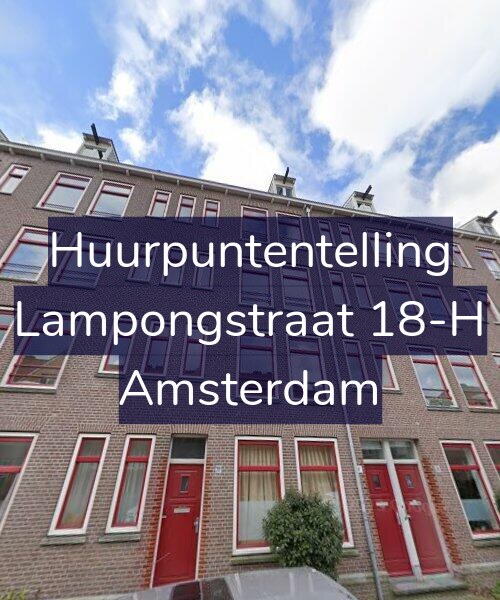 Foto gevel Huurpuntentelling voor Lampongstraat 18-H, Amsterdam
