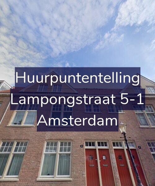Foto gevel Huurpuntentelling voor Lampongstraat 5-1, Amsterdam
