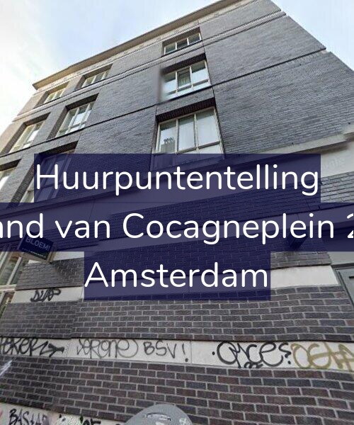 Foto gevel Huurpuntentelling voor Land van Cocagneplein 26, Amsterdam