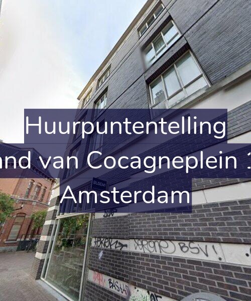 Foto gevel Huurpuntentelling voor Land van Cocagneplein 18, Amsterdam