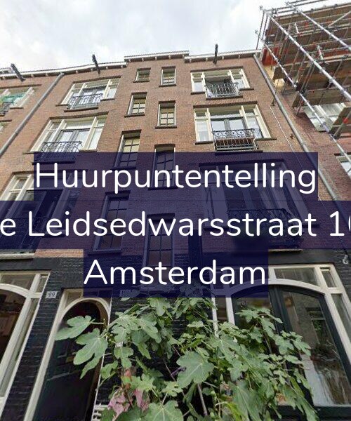 Foto gevel Huurpuntentelling voor Lange Leidsedwarsstraat 101-D, Amsterdam