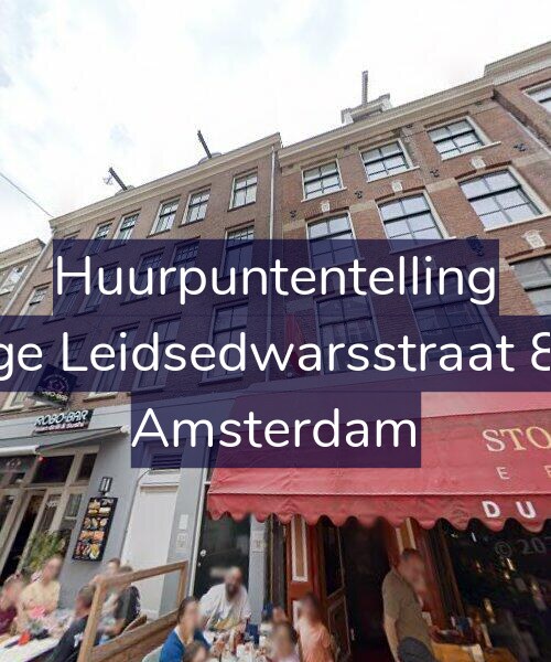 Foto gevel Huurpuntentelling voor Lange Leidsedwarsstraat 84-G, Amsterdam