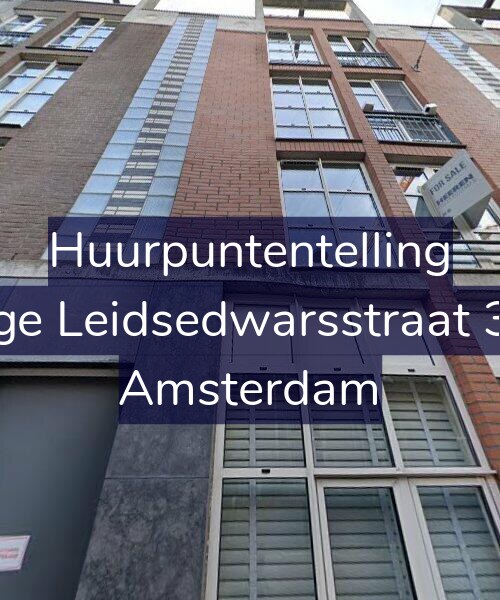 Foto gevel Huurpuntentelling voor Lange Leidsedwarsstraat 32-E, Amsterdam