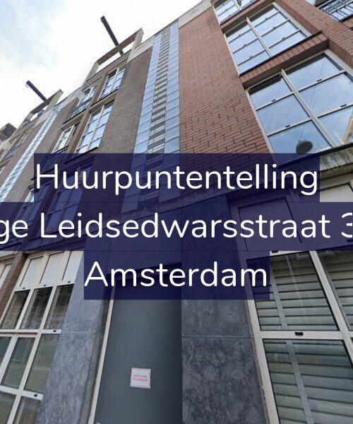 Foto gevel Huurpuntentelling voor Lange Leidsedwarsstraat 34-B, Amsterdam