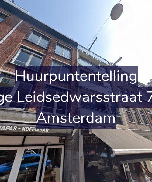 Foto gevel Huurpuntentelling voor Lange Leidsedwarsstraat 71-C, Amsterdam