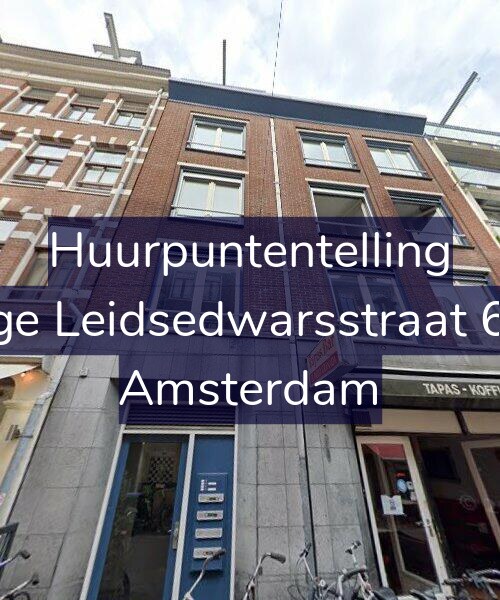 Foto gevel Huurpuntentelling voor Lange Leidsedwarsstraat 67-A, Amsterdam