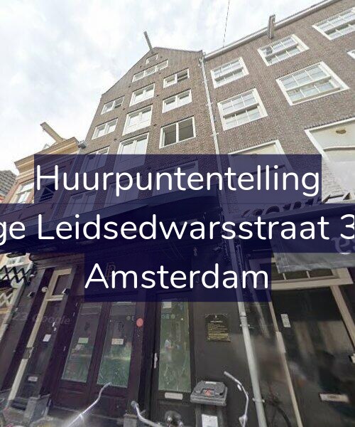 Foto gevel Huurpuntentelling voor Lange Leidsedwarsstraat 35-M, Amsterdam