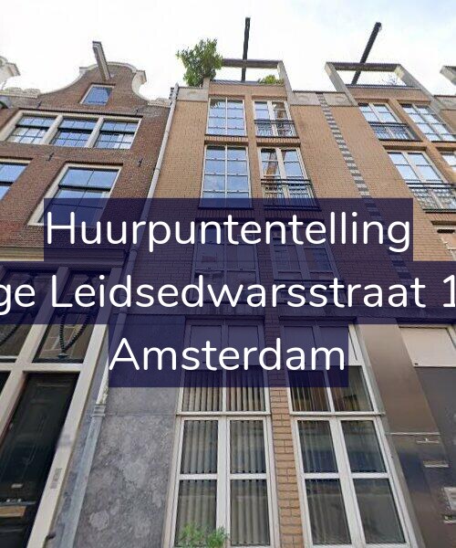 Foto gevel Huurpuntentelling voor Lange Leidsedwarsstraat 18-A, Amsterdam