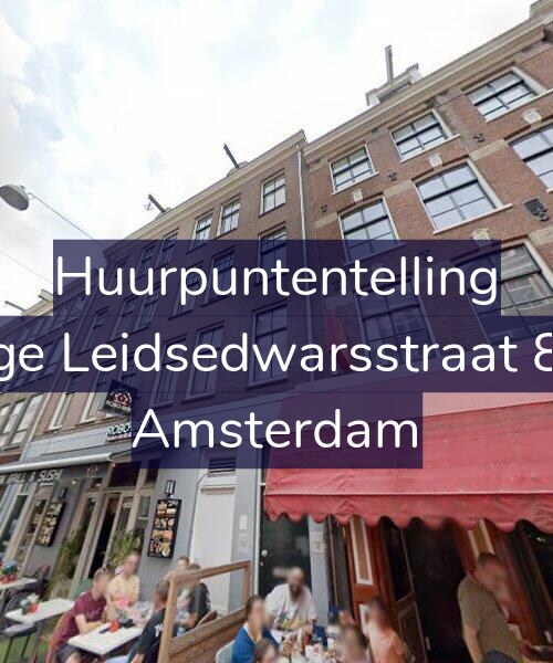 Foto gevel Huurpuntentelling voor Lange Leidsedwarsstraat 84-B, Amsterdam