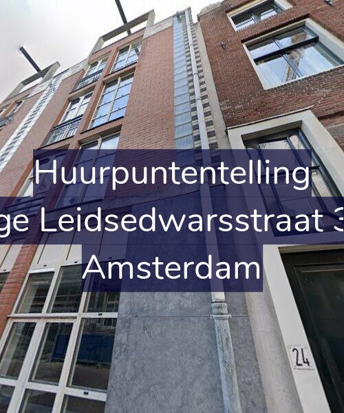 Foto gevel Huurpuntentelling voor Lange Leidsedwarsstraat 30-E, Amsterdam