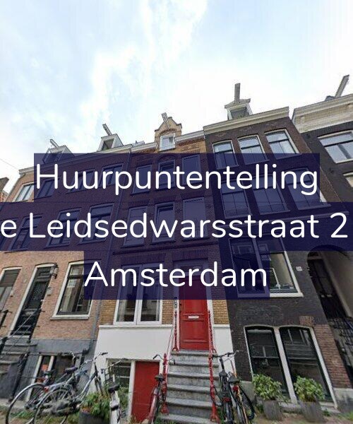 Foto gevel Huurpuntentelling voor Lange Leidsedwarsstraat 212-A, Amsterdam