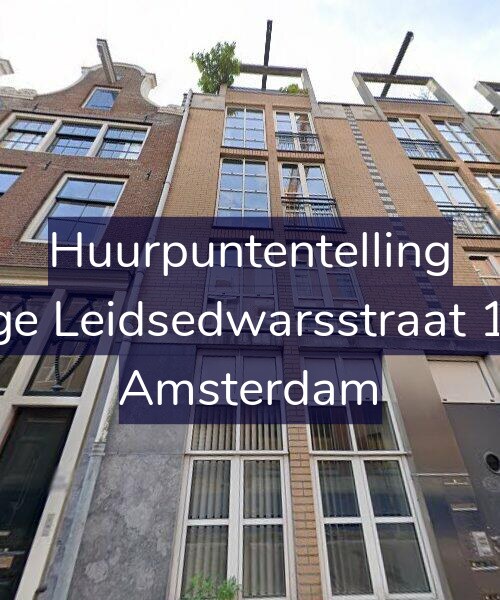 Foto gevel Huurpuntentelling voor Lange Leidsedwarsstraat 18-D, Amsterdam