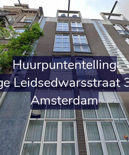 Foto gevel Huurpuntentelling voor Lange Leidsedwarsstraat 36-D, Amsterdam