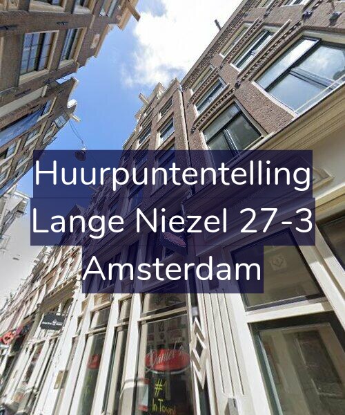 Foto gevel Huurpuntentelling voor Lange Niezel 27-3, Amsterdam