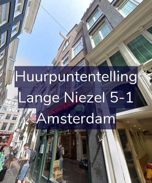 Foto gevel Huurpuntentelling voor Lange Niezel 5-1, Amsterdam