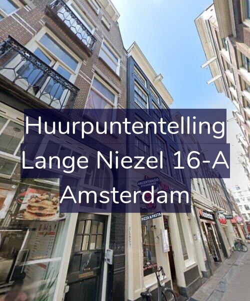 Foto gevel Huurpuntentelling voor Lange Niezel 16-A, Amsterdam