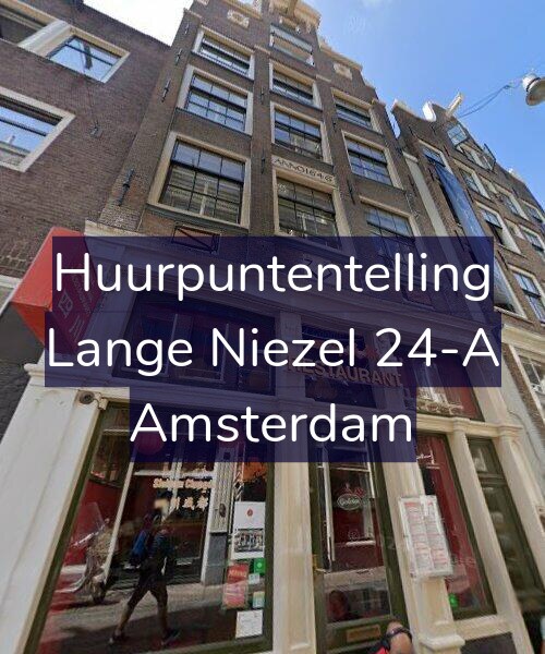 Foto gevel Huurpuntentelling voor Lange Niezel 24-A, Amsterdam