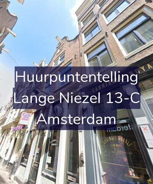 Foto gevel Huurpuntentelling voor Lange Niezel 13-C, Amsterdam