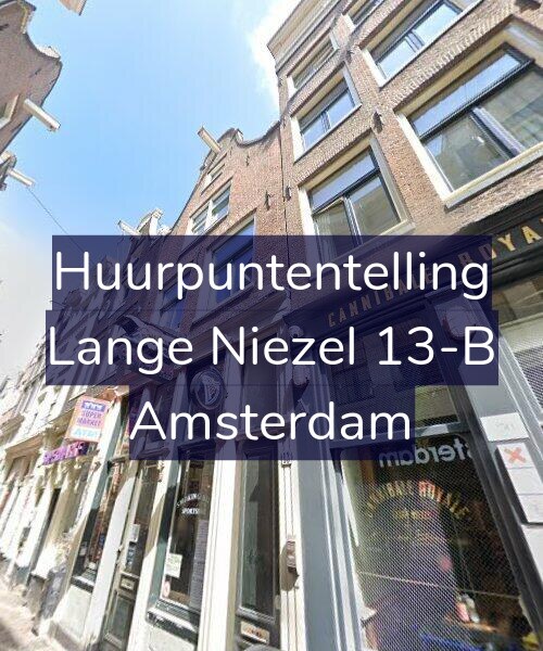 Foto gevel Huurpuntentelling voor Lange Niezel 13-B, Amsterdam