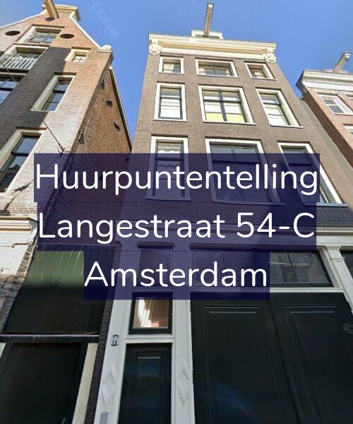 Foto gevel Huurpuntentelling voor Langestraat 54-C, Amsterdam