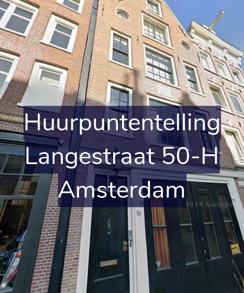 Foto gevel Huurpuntentelling voor Langestraat 50-H, Amsterdam