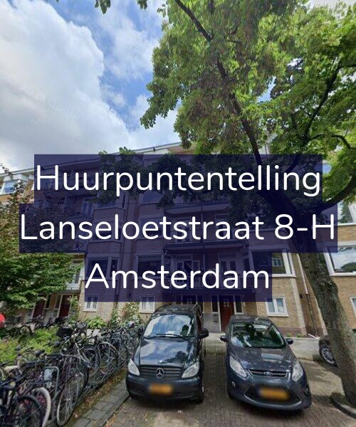 Foto gevel Huurpuntentelling voor Lanseloetstraat 8-H, Amsterdam
