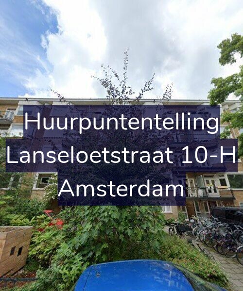 Foto gevel Huurpuntentelling voor Lanseloetstraat 10-H, Amsterdam