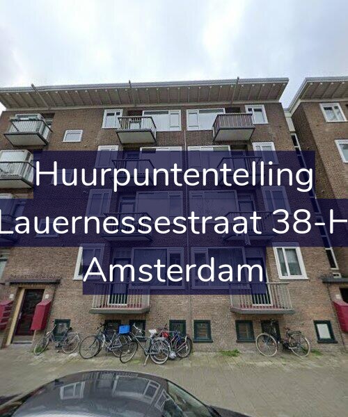 Foto gevel Huurpuntentelling voor Lauernessestraat 38-H, Amsterdam